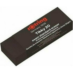 Γόμα Rotring Tikky 20 Exam Eraser - Black 1413.1214.20