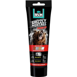 Bison Κόλλα Bison Grizzly Montage Power Λευκή 250G (28556)