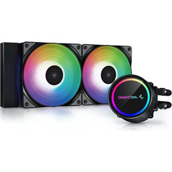 Deepcool Gammaxx L240 Υδρόψυξη CPU 120mm ARGB για Socket 115x / 2011 / 2066 / 2011-3 / 1200 / 1700