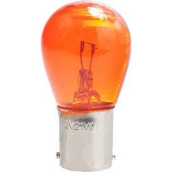 M-tech P21W Dyed-Glass Πορτοκαλί 12V 21W 10τμχ
