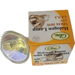 Glou Λάμπα Ιωδίνης Dichroic MR16 50W 12V Gu5.3 38 Μπλέ Χρώμα