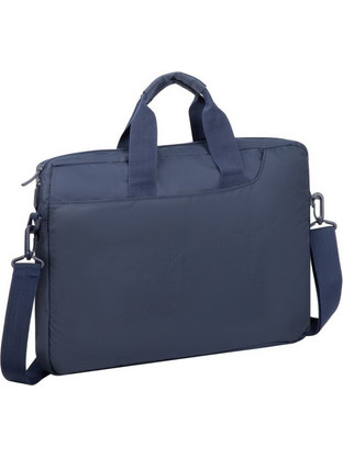 Rivacase 8035 Τσάντα Laptop Ώμου 15.6" Blue