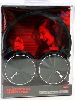 Freestyle FH0917 Ασύρματα Bluetooth Ακουστικά On Ear Μαύρα