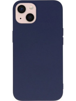 Θήκη Flexible TPU Back Cover Σιλικόνης για iPhone 14 Plus - 15 Plus - Navy Blue Matte