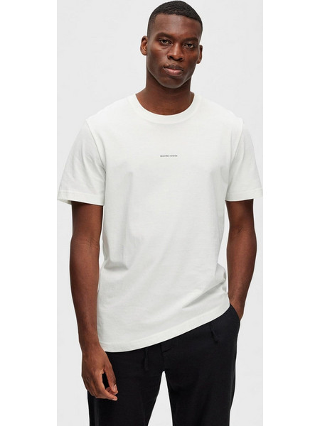 Ανδρικό t-shirt SLHATLAS PRINT SS O-NECK TEE W 16088656