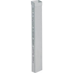 Σωλήνας Υδρορροής FASOPLAST Γκρι PVC - 6ΑΤΜ 6x10