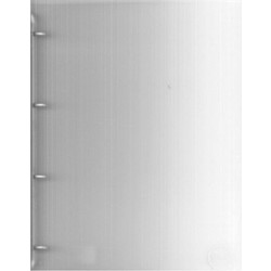 Ντοσιέ PP 2 Κρίκων O-ring - Διαφανές (25x32x2) - Shape