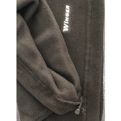 ΠΕΡΙΛΑΙΜΙΟ / ΣΚΟΥΦΟΣ FLEECE WINGER WB055 ΣΕ ΜΑΥΡΟ ΧΡΩΜΑ