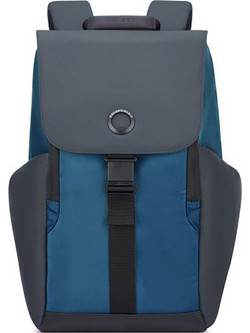 Delsey Securflap Σακίδιο Πλάτης 21lt Μπλε