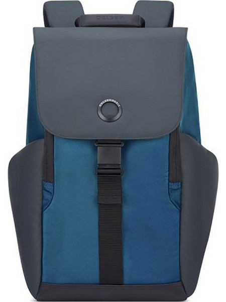 Delsey Securflap Σακίδιο Πλάτης 21lt Μπλε