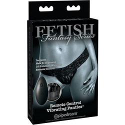 Pipedream Fantasy Remote Controller Vibrating Panty Δονητής Bullet για Ζευγάρια με Τηλεχειριστήριο Μαύρος