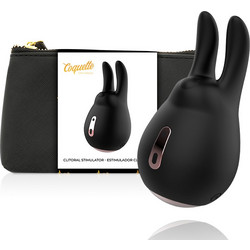 Coquette Chic Desire Bunny Κλειτοριδικός Δονητής Χρυσός Μαύρος