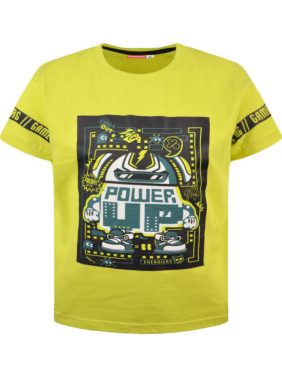 Energiers Παιδικό T-Shirt Κοντομάνικο Lime 12-223123-5