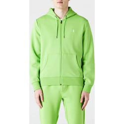 Polo Ralph Lauren Ανδρική Ζακέτα Φούτερ με Κουκούλα και Φερμουάρ Lime 710881517-010