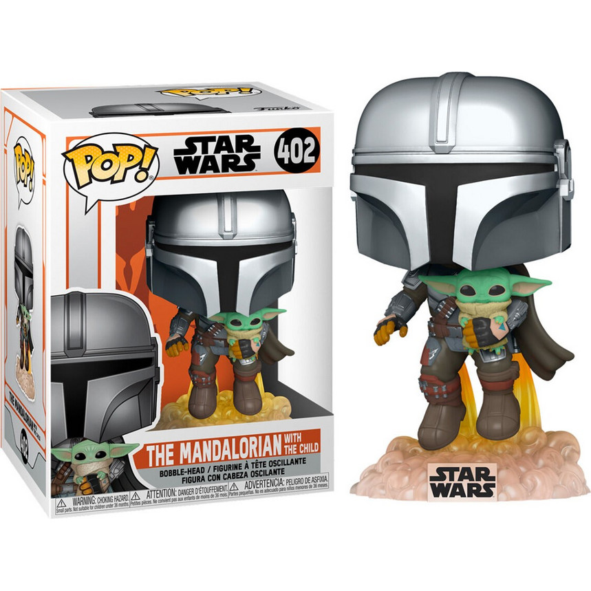 Funko Pop! Star Wars The Mandalorian 402 The Mandalorian With The