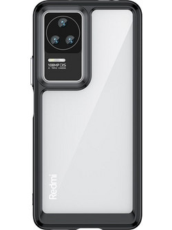 Hurtel Outer Space Back Cover Black (Xiaomi Poco F4 5G)