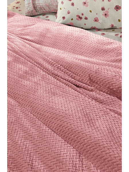 Κουβέρτα Μονή Rombus Guy Laroche - 104 -Coral