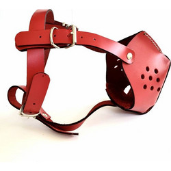 DOMLEATHERS DOMLEATHERS ΔΕΡΜΑΤΙΝΟ ΕΚΠΑΙΔΕΥΤΙΚΌ ΦΙΜΩΤΡΟ ΣΚΥΛΟΥ DL41445R ΚΌΚΚΙΝΟ