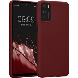 KWmobile Θήκη Σιλικόνης Motorola Moto G42 - Bordeaux Violet (59182.187)