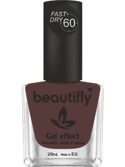 Beautifly Weekly Polish Gel Effect 247 Gloss Βερνίκι Νυχιών Μακράς Διαρκείας Quick Dry 20ml