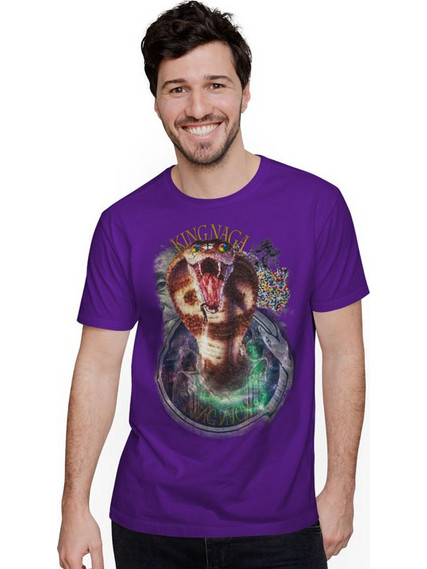 king naga - Vlad Isac (Κοντομάνικο Ανδρικό / Unisex) - Dark purple