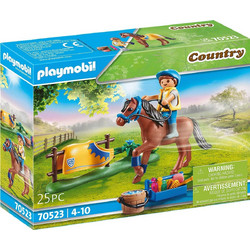 Playmobil Country Αναβάτης με Welsh Πόνυ για 4-10 Ετών 70523