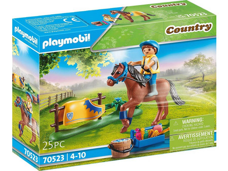 Playmobil Country Αναβάτης με Welsh Πόνυ για 4-10 Ετών 70523