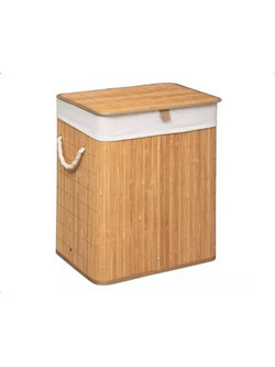 Καλάθι απλύτων Bamboo 40 χ 30 χ 50 εκ. 5Five 161045A