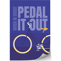 Cycling quote poster (Αφίσα)