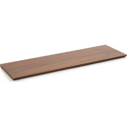 Ράφι από ξύλο καρυδιάς Π110 x Β35 εκ. Μ35xΠ110cm