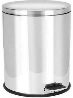 Next Inox Καλαθάκι Μπάνιου 5lt Ασημί 35396 ref10204495