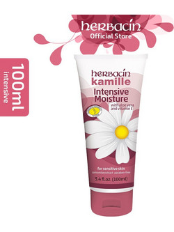 Herbacin Kamille Intensive Moisture Aloe Vera Ενυδατική Κρέμα Χεριών 100ml