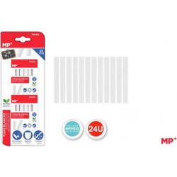 Κιμωλίες MP Σετ Άσπρες Με Θήκη 24τμχ PA193
