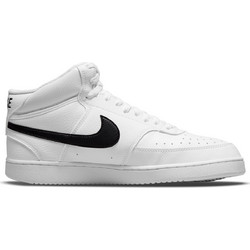Nike Court Vision Mid Next Nature Ανδρικά Sneakers Μποτάκια Λευκά DN3577-101