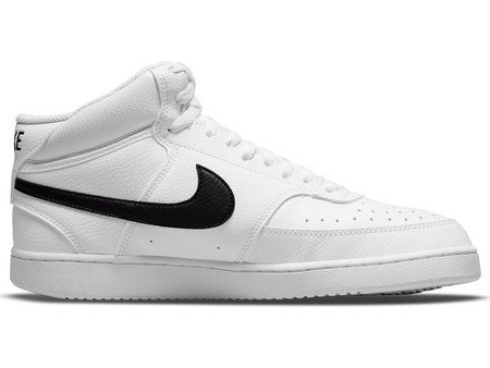 Nike Court Vision Mid Next Nature Ανδρικά Sneakers Μποτάκια Λευκά DN3577-101
