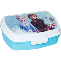 Stor Frozen II Πλαστικό Παιδικό Δοχείο Φαγητού Γαλάζιο