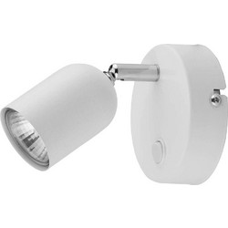Φωτιστικό Οροφής - Σποτ Top 4411 1xGU10 10W 15x13cm White TK Lighting