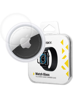 Wozinsky Watch Glass hybrid AirTag glass black