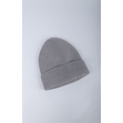 24COLOURS Beanie Γυναικείος Σκούφος Polyester - Grey 17343a