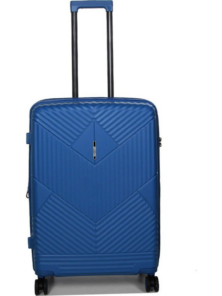 Airtex 27532-72 Βαλίτσα Μεσαία 65x43x26cm με 4 Ρόδες Μπλε