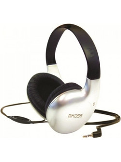 Koss ΚΗΡ21V Ενσύρματα Ακουστικά Over Ear Ασημί