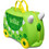 Trunki Dudley Dino Παιδική Βαλίτσα Καμπίνας 31x46x20.5cm με 4 Ρόδες Πράσινη