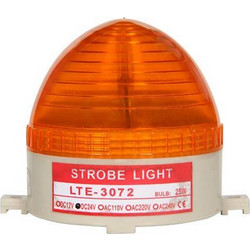 Φανός στατικός (flasher) LED LTE5072 10W 24VDC κίτρινος 103x53mm - 035-013073024