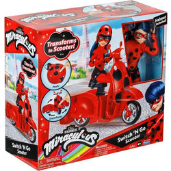 Giochi Preziosi Miraculous Σκουτερ με Κούκλα Ladybug