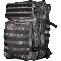 Σακίδιο Πλάτης Military Rucksack 45L Waterproof Tactical Backpack Mijo Camo Black Python