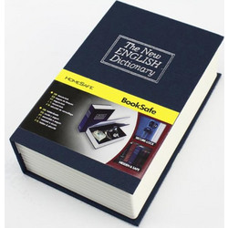 ΧΡΗΜΑΤΟΚΙΒΩΤΙΟ ΦΟΡΗΤΟ ΒΙΒΛΙΟ ΚΡΥΠΤΗ - BOOKSAFE (265 x 200 x 65 mm)