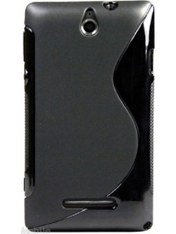 S Line TPU Case for Sony Xperia Ε Black