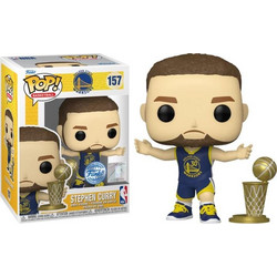 Funko Pop! NBA Golden State Warriors 157 Stephen Curry Exclusive