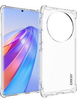 Θήκη Honor Magic5 Lite 5G ENKAY Enkay Silicone Sockproof Anti-Slip Transparent Πλάτη TPU