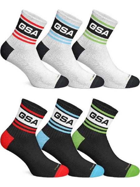 GSA ORGANICPLUS BOYS ULTRALIGHT QUARTER 6PACK 8319101-MULTICOLOR Πολύχρωμο